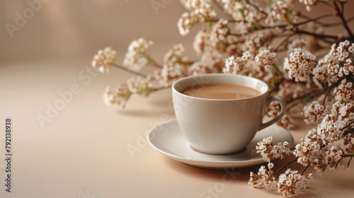 A Cup of Coffee on a Table