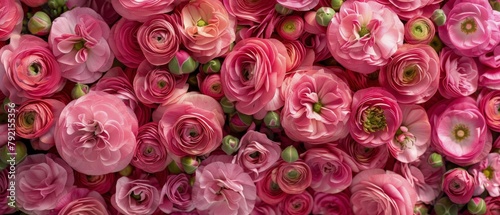 Close Up of Pink Flowers