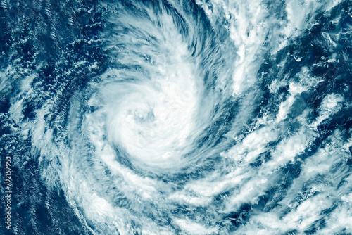 Hurricane, tornado view from space. Elements of this image furnished by NASA