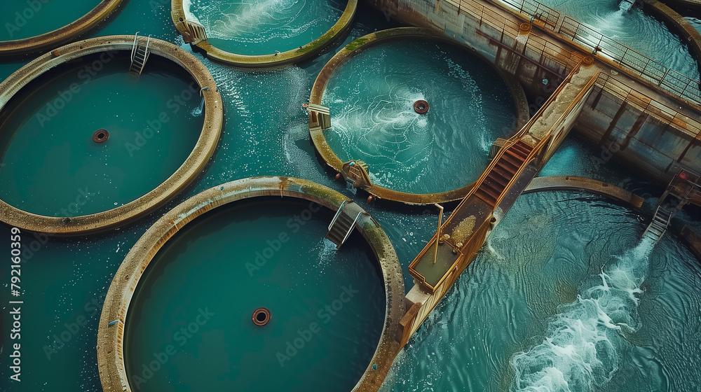 custom made wallpaper toronto digitalA series of water tanks are shown in a blue color