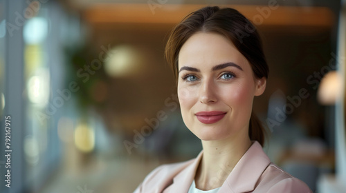 Ambitious Young Professional in a Contemporary Office Space