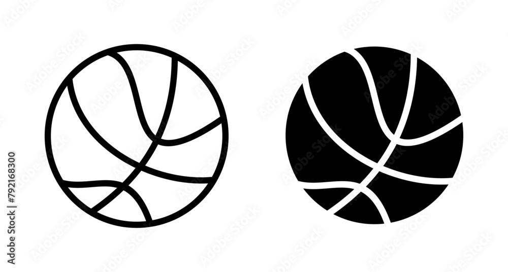 Basketball icon vector isolated on white background. Basketball ball icon. Basketball logo vector icon Basketball icon vector isolated on white background. Basketball ball icon. Basketball logo vector icon