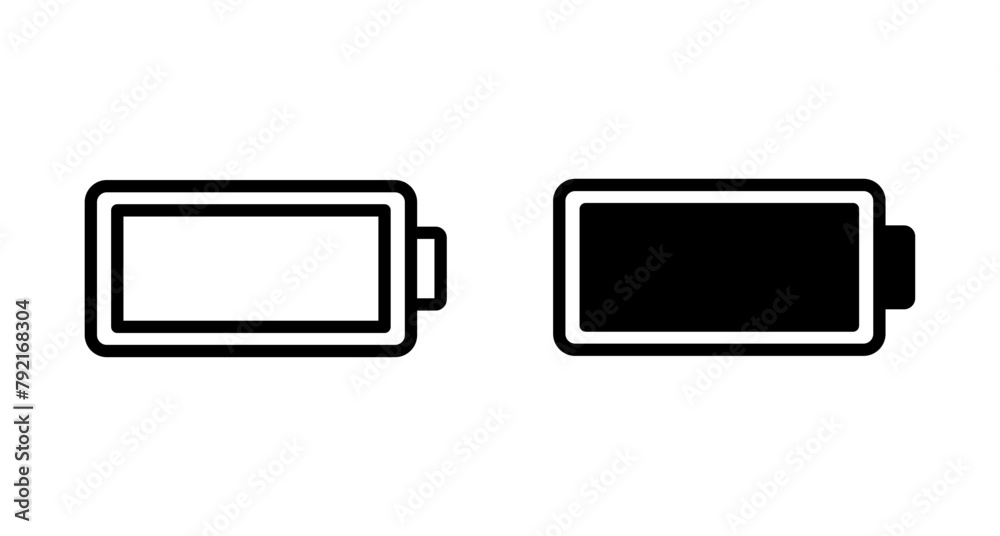 battery icon vector isolated on white background. Battery vector icon. battery charge level. battery charging icon battery icon vector isolated on white background. Battery vector icon. battery charge level. battery charging icon