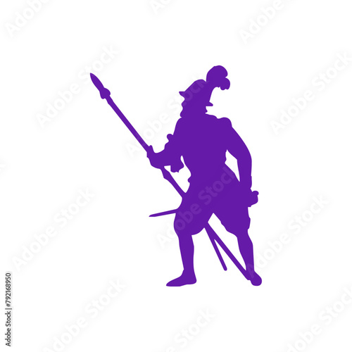 Warrior Silhouette Vector