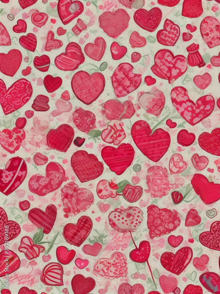 valentine seamless pattern. valentine digital paper. valentine book cover valentine seamless pattern. valentine digital paper. valentine book cover