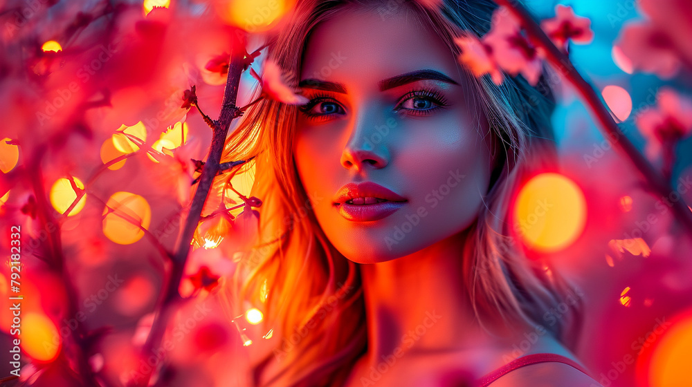 portrait of a beautiful woman portrait of a beautiful woman