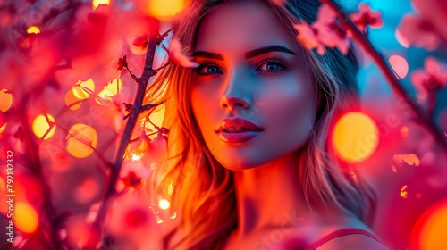 portrait of a beautiful woman