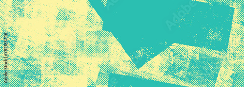 Abstract halftone grunge texture background image.