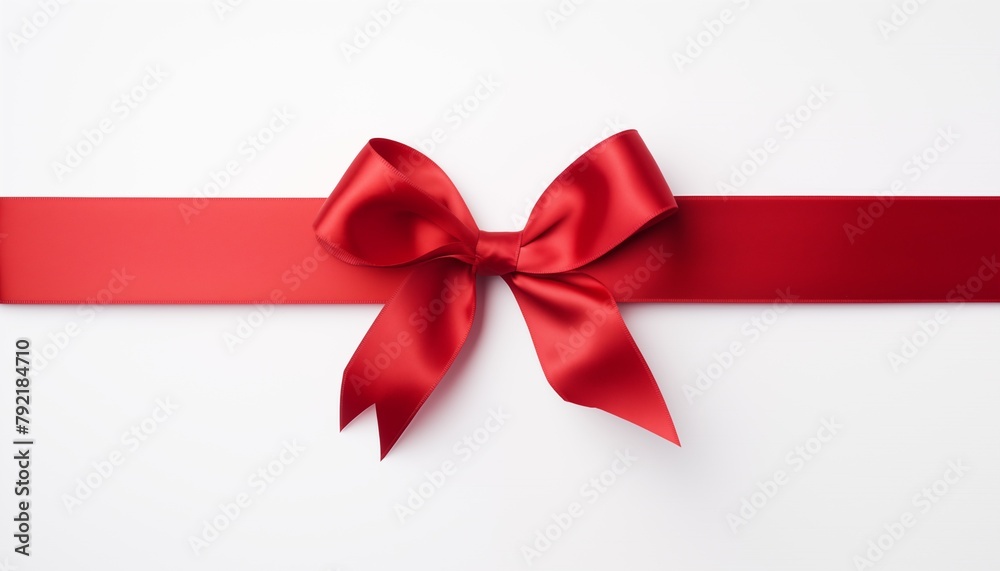 red bow on white background red bow on white background