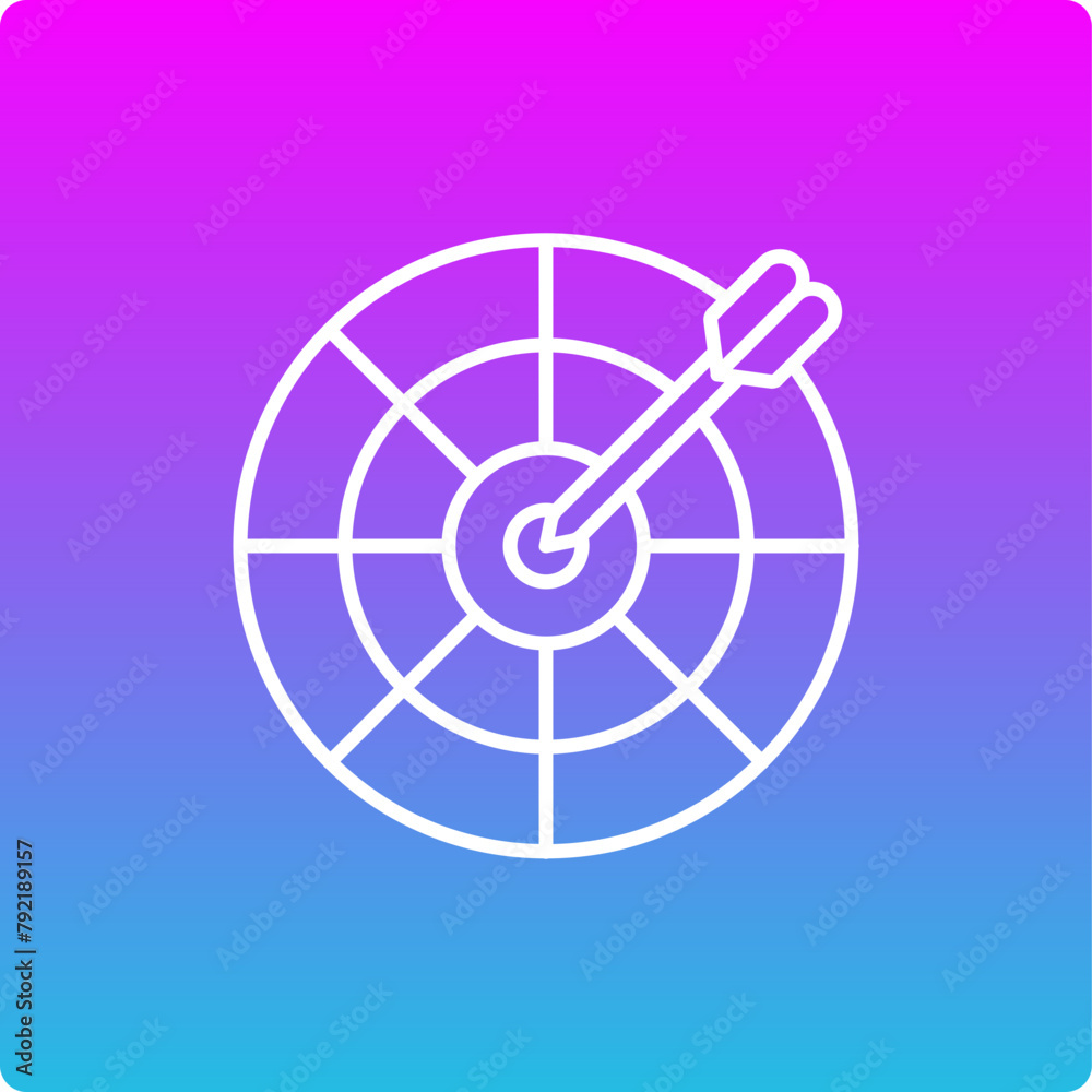 Dart Board Icon Dart Board Icon