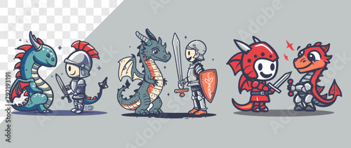Knightly Adventures with Mythical Creatures