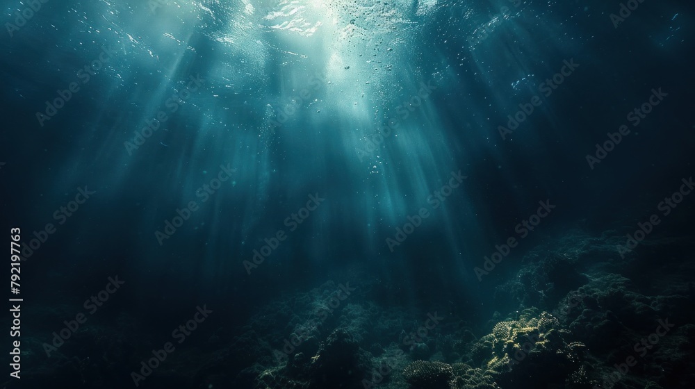 Fototapeta premium Gleaming Water Surface