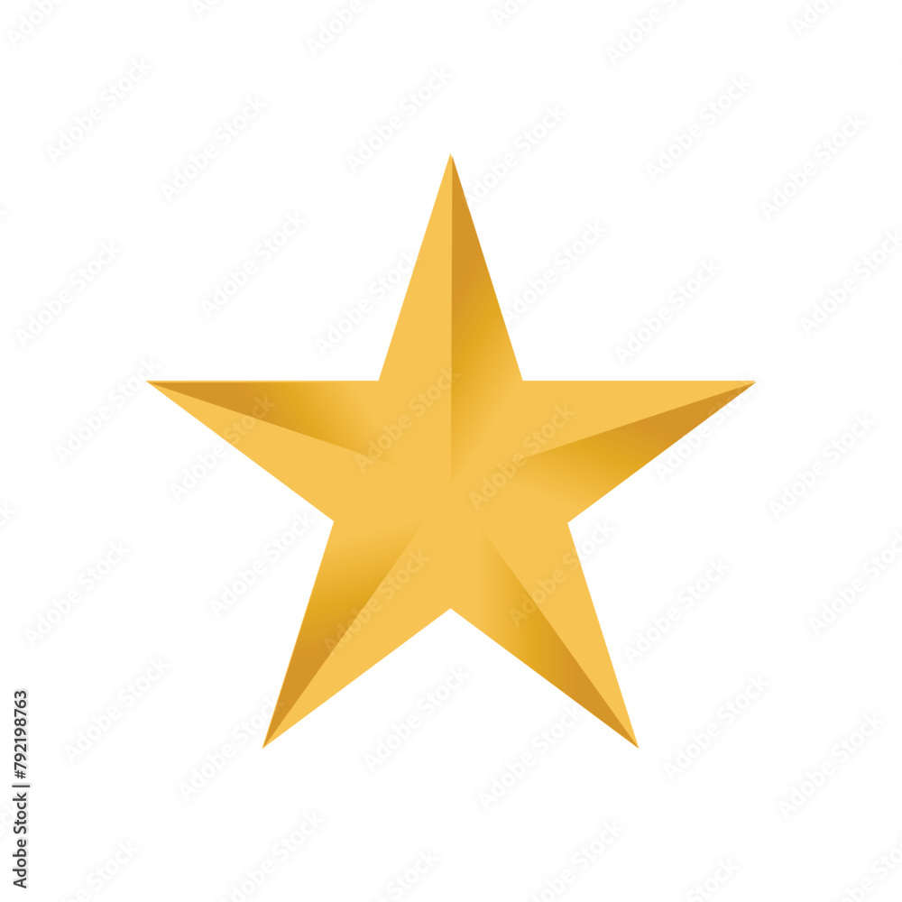 Star icon vector isolated on white background for your web and mobile app design, Star logo concept. resources graphic element design. Vector illustration with star theme, premium