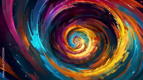 Colorful vortex energy