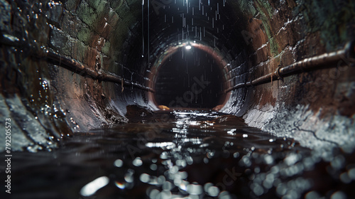 Subterranean Secrets, Tunnel Rainfall photo