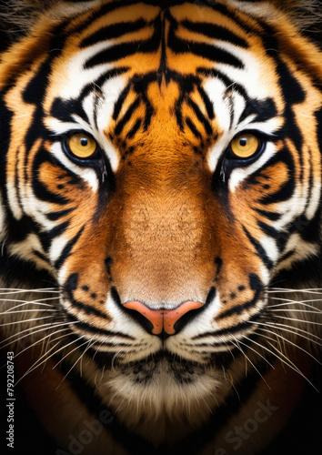 Majestic feline tiger created by AI © artegrafica