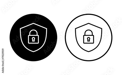 Security icon set. protection icon. privacy. vpn