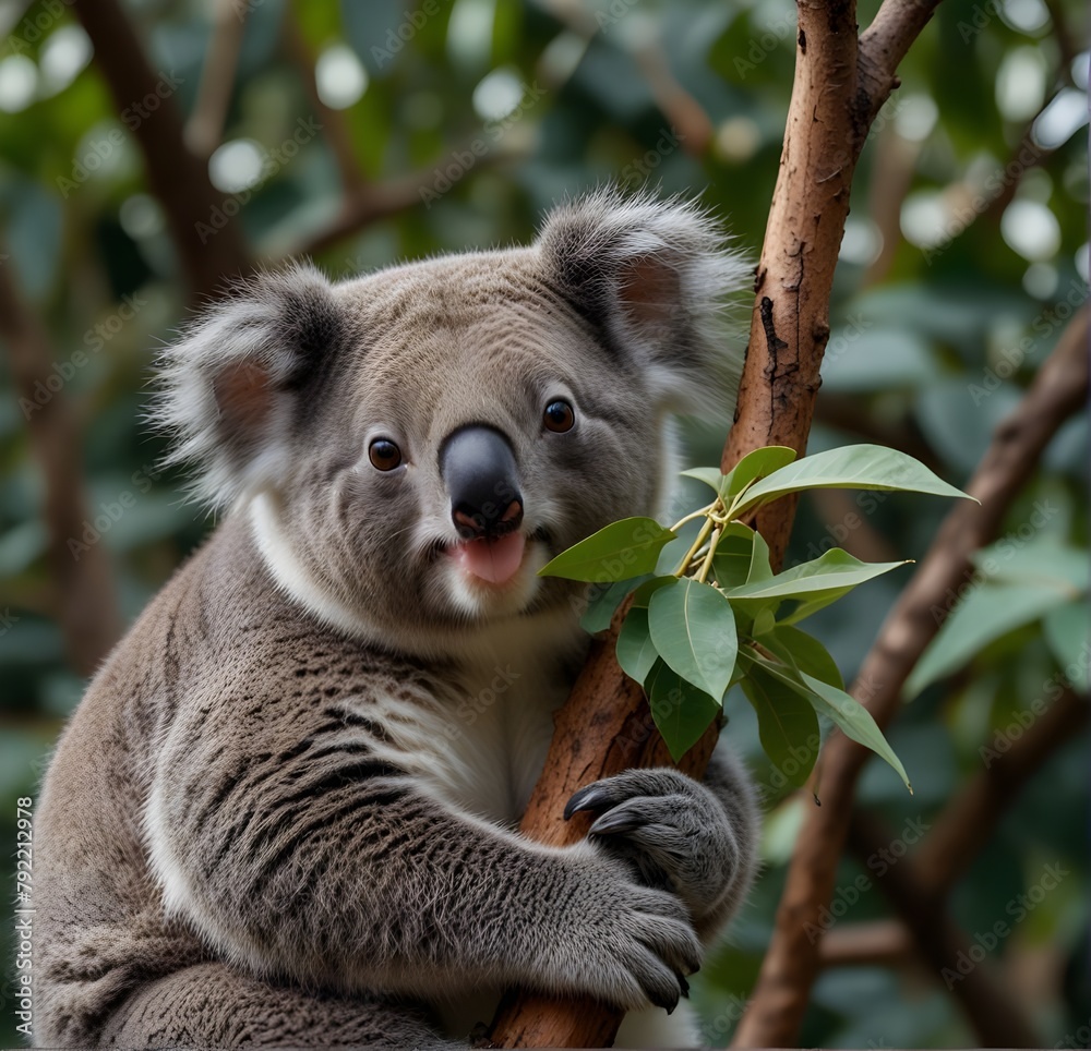 Obraz premium koala bear cub