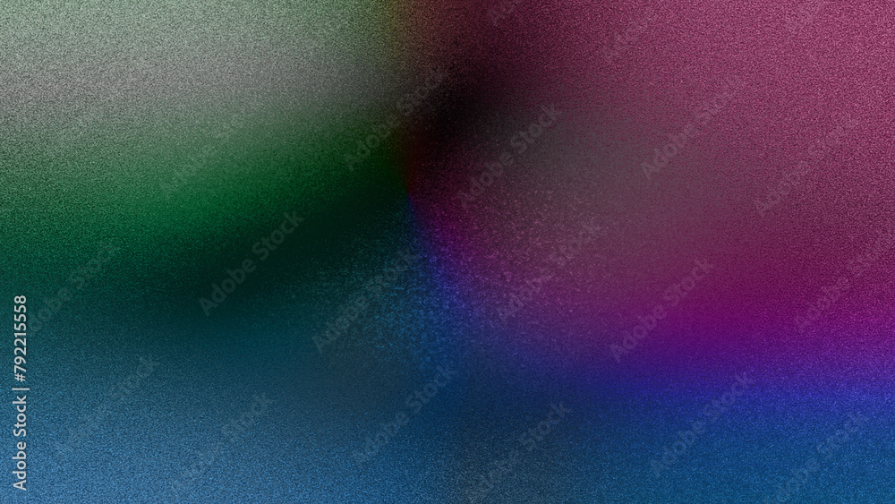 An abstract iridescent grainy grunge texture background image.