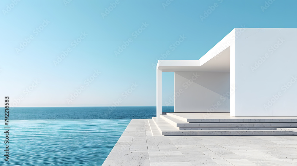Fototapeta premium Minimalist photography background