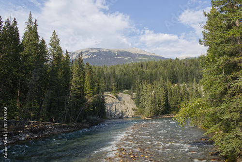 Maligne River from the Fifth Bridge