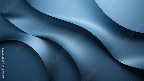 Blue abstract background with smooth gradient