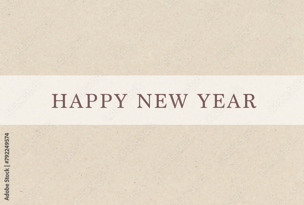 HAPPY NEW YEAR / 年賀状 / ポストカード / メッセージカード / グリーティングカード / 年賀 / 新年 / 謹賀新年 / ハガキ / ハガキサイズ / 水彩 / 背景 / イラスト素材