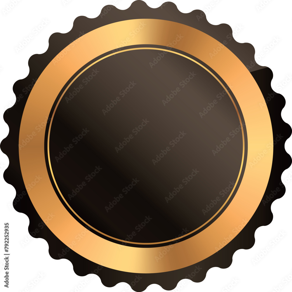 metallic decoration