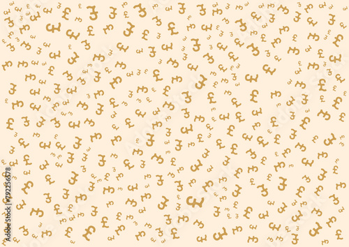 british pound currency symbol seamless pattern background design