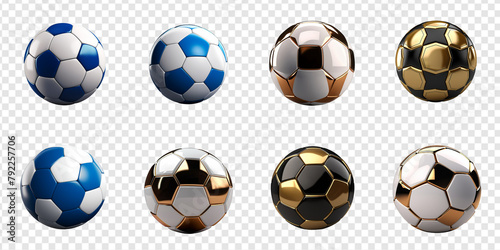 Elegant soccer ball png collection