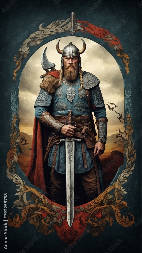 Viking Sword Shield