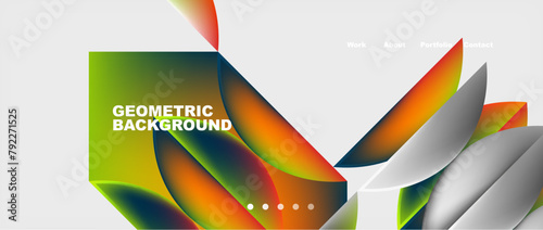 Vibrant geometric patterns in electric blue and white, featuring circles, rectangles, and symmetrical designs inspired by terrestrial plants. A liquid art piece full of colorfulness