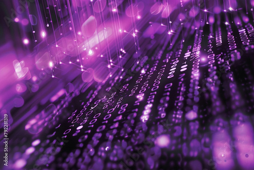 background cyber theme, suitable for an image illustration or background, cyber purple theme
