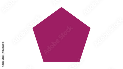Polygon, shape icon.