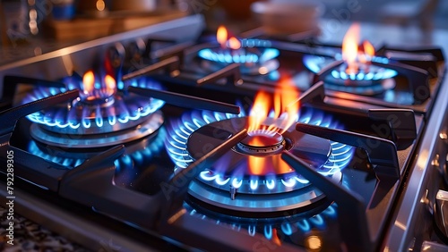 Gas stove cleaning illustration symbolizing hygiene inspiring stove cleaning services concept. Concept Gas stove cleaning, Hygiene, Stove cleaning services, Illustration, Kitchen cleaning service