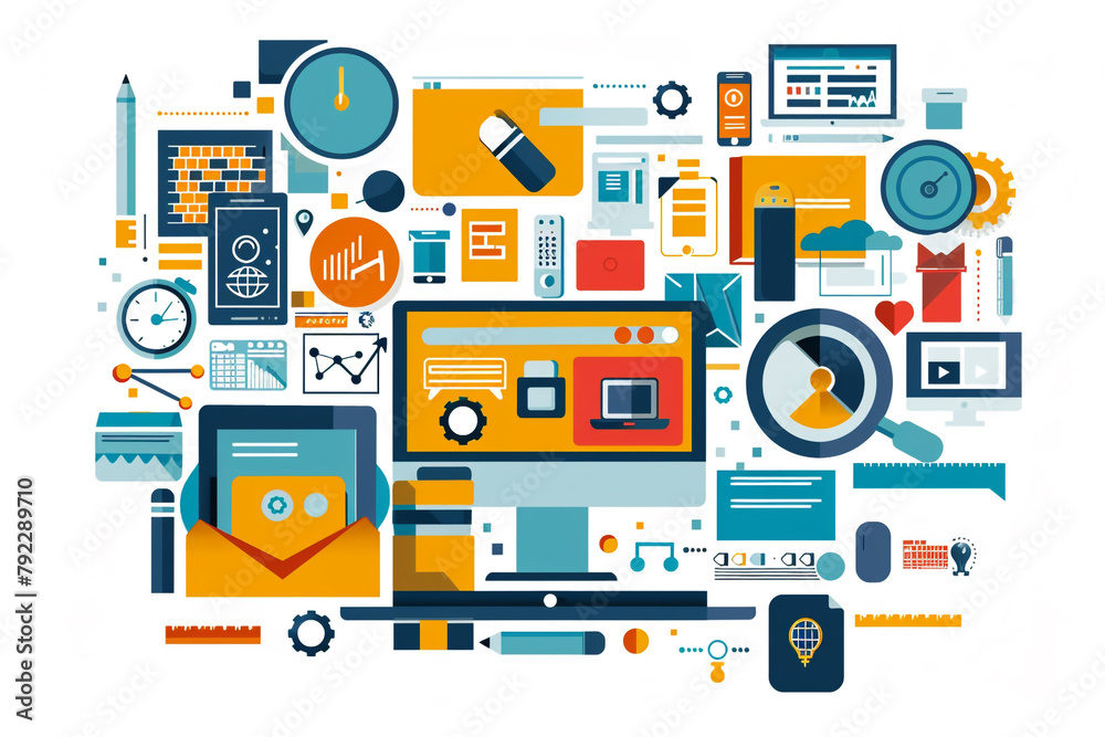 Capture the essence of digital marketing in your design Capture the essence of digital marketing in your design