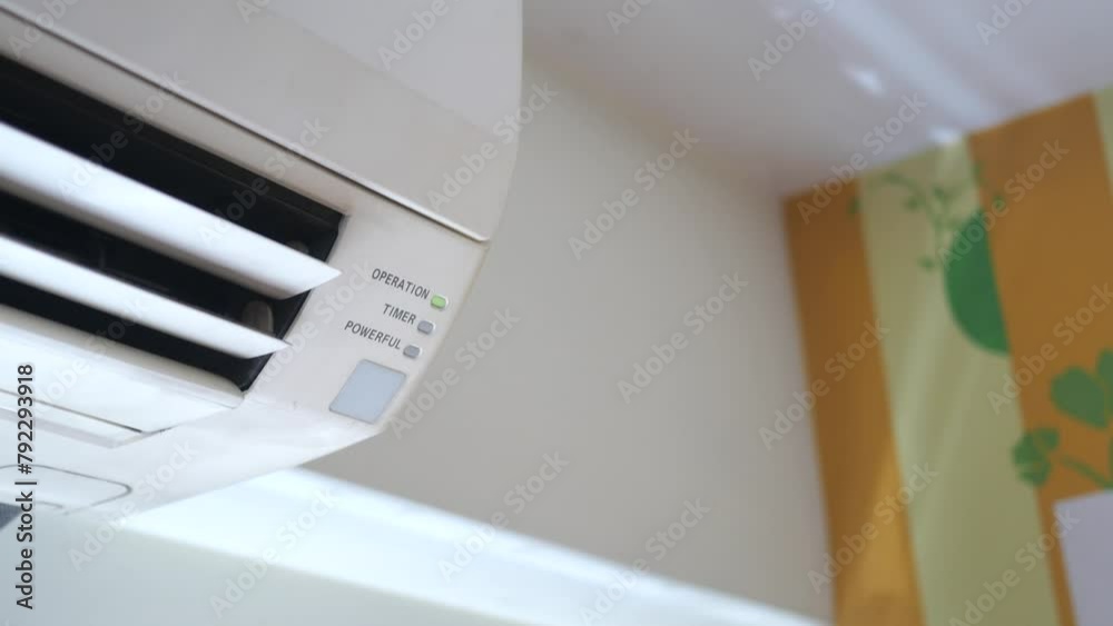 air conditioner on a wall at home air conditioner on a wall at home