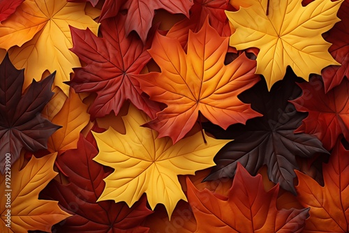  autumn leaves background © -DEAR-