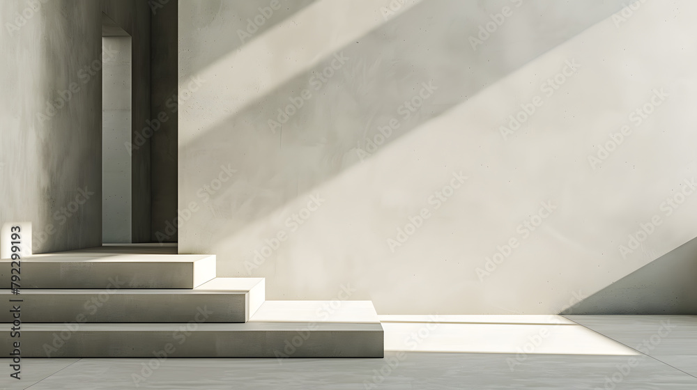 Fototapeta premium Minimalist photography background