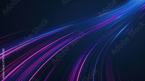 Abstract background ,speed Abstract neon lights,futuristic technology with lines for network, big data, data center, server, internet, ,digital technology tunnel.