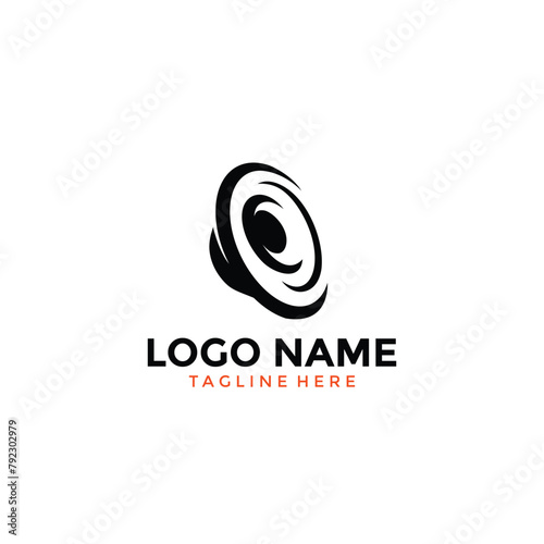 Speaker Logo Vector Design Template 2