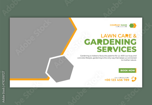 landscaping lawn care postcard, best lawn care Service postcard template, cleaning lawn mowing garden and landscaping mow grass cutting postcard or eddm, every door direct mail design template
