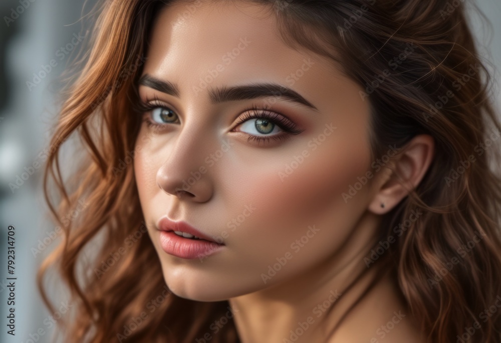 A Portrait Of Breathtakingly Gorgeous, Exotic, Beautiful Woman.
A Portrait Of Breathtakingly Gorgeous, Exotic, Beautiful Woman.