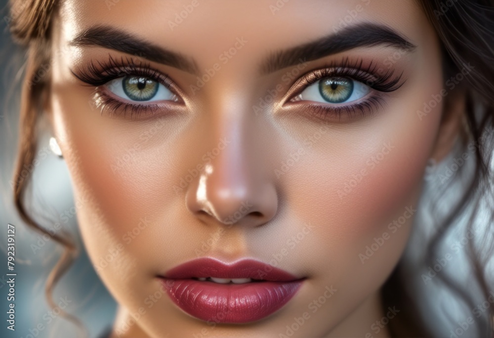 A Portrait Of Breathtakingly Gorgeous, Exotic, Beautiful Woman.
A Portrait Of Breathtakingly Gorgeous, Exotic, Beautiful Woman.