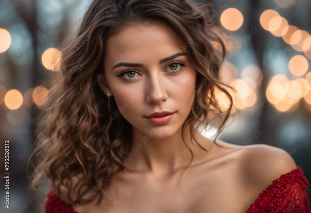 A Portrait Of Breathtakingly Gorgeous, Exotic, Beautiful Woman.
A Portrait Of Breathtakingly Gorgeous, Exotic, Beautiful Woman.