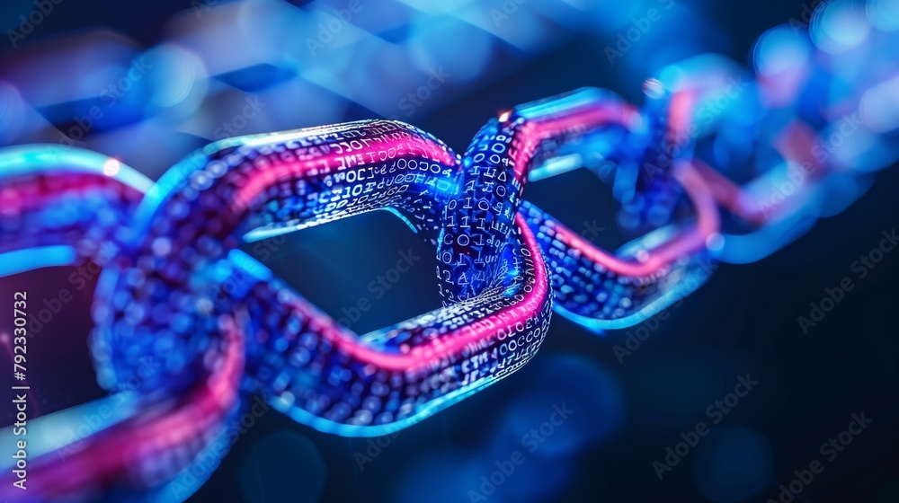Blockchain data fields network background concept. Blockchain data fields network background concept.