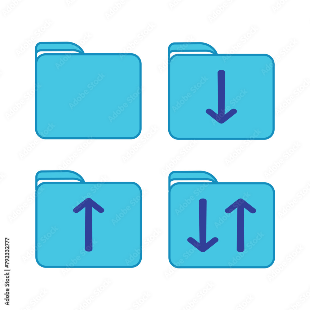 folder Icon Logo Design Element. Can be used for Web and App. Symbol design icon graphic element resources. Flat design style icon. folder icon for ui button application. user interface button design folder Icon Logo Design Element. Can be used for Web and App. Symbol design icon graphic element resources. Flat design style icon. folder icon for ui button application. user interface button design