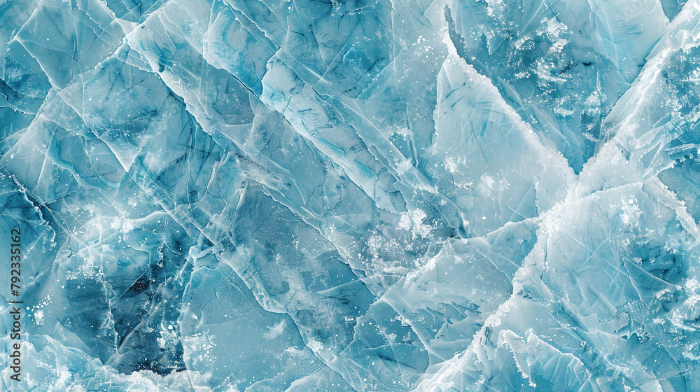 Frosty Ice Blue Marble Texture, Cool Tones and Frozen Patterns Frosty Ice Blue Marble Texture, Cool Tones and Frozen Patterns