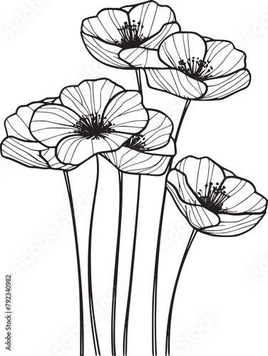 Flower vector