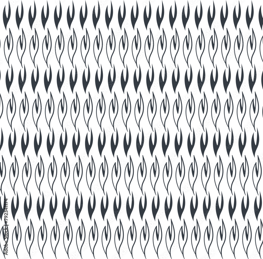 Sharp claws or leaves in monochrome form texture. Sharp claws or leaves in monochrome form texture.